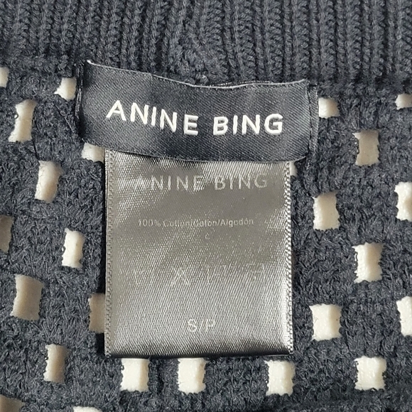 ANINE BING Rubin Crochet Shors Size Small. - Picture 6 of 9